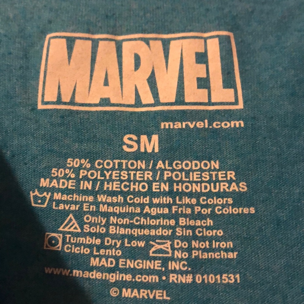 Blue tee - Picture 3 of 3